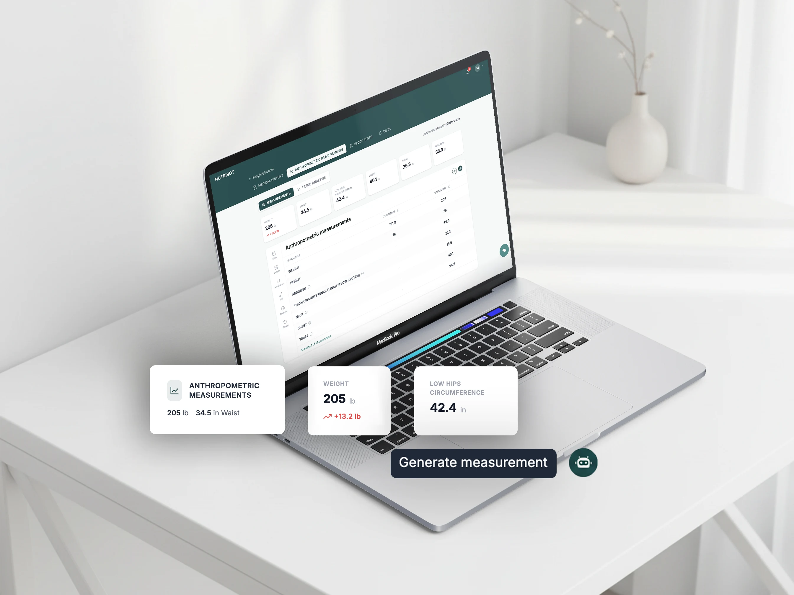 Measure remotely with AI